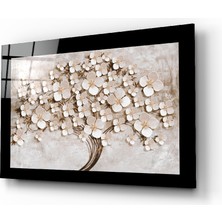 Insigne Hayat Ağacı Cam Tablo - 72X46 cm