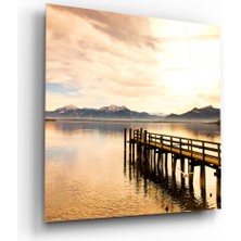 Insigne Rıhtım Cam Tablo - 60X60 cm