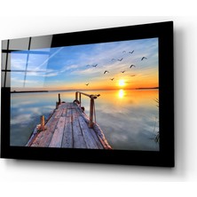 Insigne Rıhtım Cam Tablo - 72X46 cm