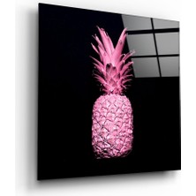 Insigne Ananas Cam Tablo - 60X60 cm