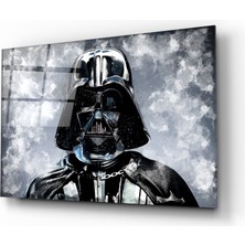 Insigne Darth Vader Cam Tablo - 72X46 cm