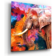 Insigne Fil Cam Tablo - 40X40 cm