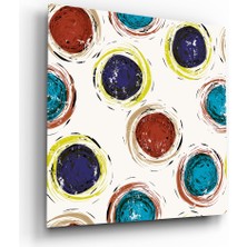 Insigne Renkli Çekirdekler Cam Tablo - 40X40 cm
