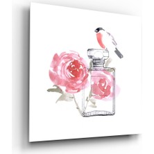 Insigne Parfüm Cam Tablo - 60X60 cm