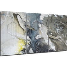 Insigne Sofistike Karışım Cam Tablo - 3 Adet 72X46 cm