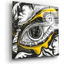 Insigne Gözümdeki Sen Cam Tablo - 40X40 cm