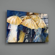 Insigne Şemsiyeler Cam Tablo - 72X46 cm