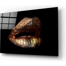 Insigne Dudak Cam Tablo - 110X70 cm