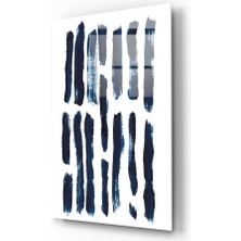Insigne Çizgiler Cam Tablo - 72X46 cm