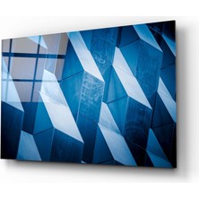 Insigne Mimari Geometrik Şekiller Cam Tablo - 72X46 cm