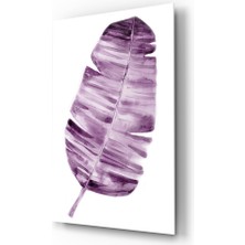 Insigne Yaprak Cam Tablo - 72X46 cm
