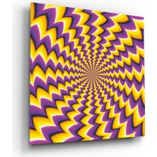 Insigne Illüzyon Cam Tablo - 40X40 cm