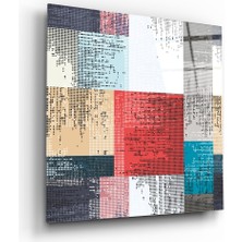 Insigne Patchwork Cam Tablo - 40X40 cm