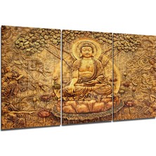 Insigne Buda Mega Cam Tablo - 3 Adet 72X46 cm