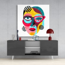 Insigne Abstract Cam Tablo - 40X40 cm