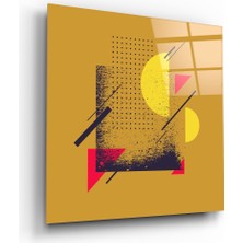 Insigne Ay Bölümü Cam Tablo - 40X40 cm