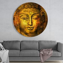 Insigne Buda Cam Tablo - 60X60 cm