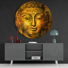 Insigne Buda Cam Tablo - 60X60 cm