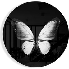 Insigne Kelebek Cam Tablo - 60X60 cm