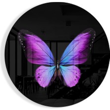 Insigne Kelebek Cam Tablo - 60X60 cm