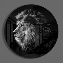 Insigne Aslan Cam Tablo - 60X60 cm