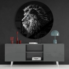 Insigne Aslan Cam Tablo - 60X60 cm
