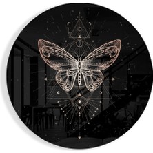 Insigne Kelebek Cam Tablo - 60X60 cm