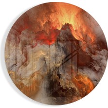 Insigne Lav Cam Tablo - 60X60 cm