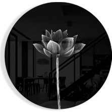 Insigne Çiçek Cam Tablo - 60X60 cm
