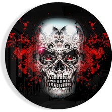 Insigne Kuru Kafa Cam Tablo - 60X60 cm