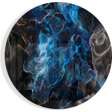 Insigne Mavi Patlama Cam Tablo - 60X60 cm