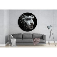 Insigne Insan Olmak Cam Tablo - 60X60 cm