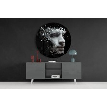 Insigne Insan Olmak Cam Tablo - 60X60 cm
