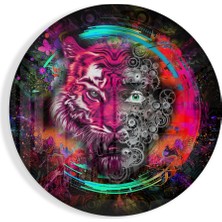 Insigne Mekanik Kaplan Cam Tablo - 60X60 cm