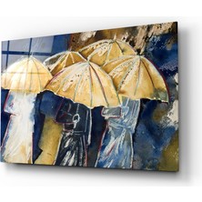 Insigne Şemsiyeler Cam Tablo - 110X70 cm