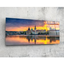 Insigne Isviçre 92X36CM Cam Tablo