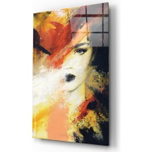 Insigne Kadın Cam Tablo - 110X70 cm