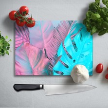 Insigne Tropikal Uv Baskılı Cam Kesme Tablası 35X25 cm
