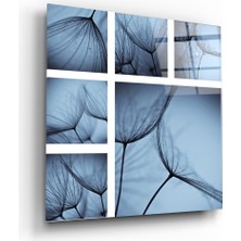Insigne Çiçek Cam Tablo - 40X40 cm