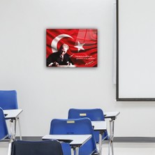 Decorita Cam Tablo | Atatürk Serisi | 4 | 30cm x 40cm