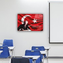 Decorita Cam Tablo | Atatürk Serisi | 4 | 40cm x 60cm