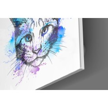 Insigne Kedi Cam Tablo - 40X40 cm