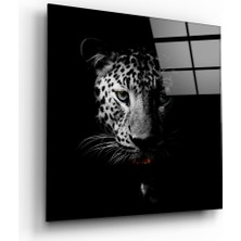 Insigne Leopar Cam Tablo - 40X40 cm