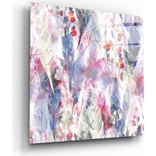 Insigne Tüy Cam Tablo - 40X40 cm