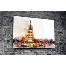 Insigne Kız Kulesi Cam Tablo - 72X46 cm