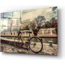 Insigne Bisiklet Cam Tablo - 72X46 cm