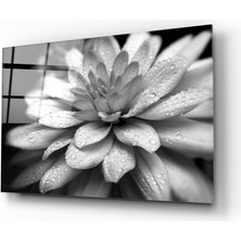 Insigne Çiçek Cam Tablo - 72X46 cm
