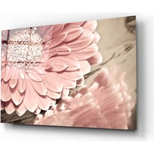 Insigne Çiçek Cam Tablo - 72X46 cm
