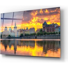 Insigne Isviçre Cam Tablo - 72X46 cm