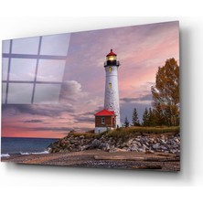 Insigne Deniz Feneri Cam Tablo - 72X46 cm